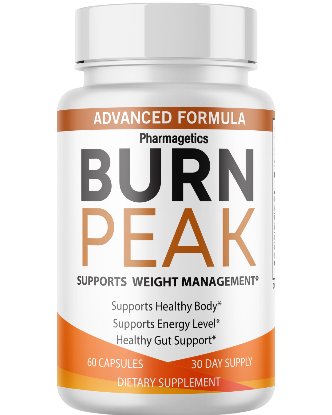 Burn Peak for Advanced Weight Loss, BurnPeak Fat-Burner Formula 60 Capsules