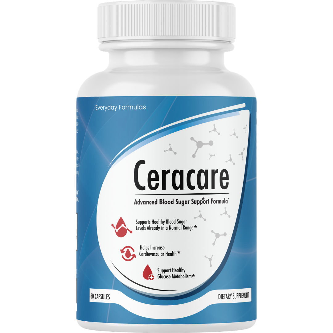 Ceracare Advanced Blood Sugar Support Formula 60 Capsules