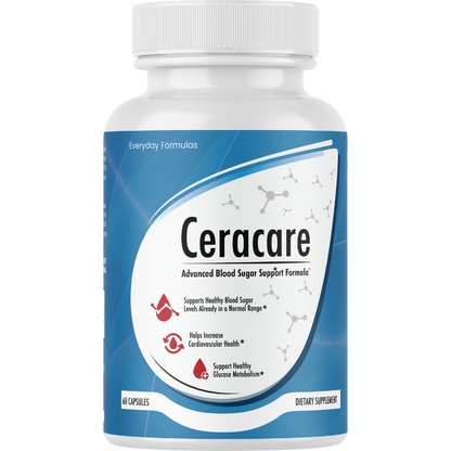 Ceracare Advanced Blood Sugar Support Formula 60 Capsules