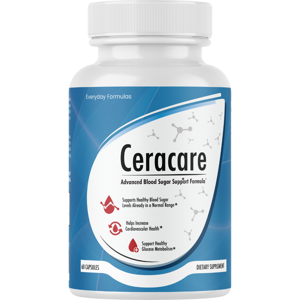Ceracare Advanced Blood Sugar Support Formula 60 Capsules