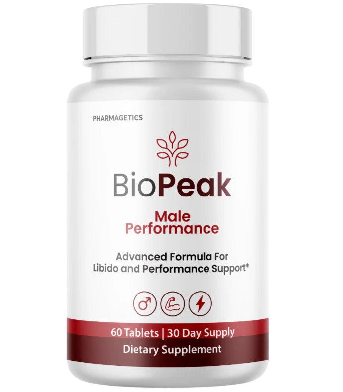BioPeak Male Performance Supplement, Energy Support 60 Tablets
