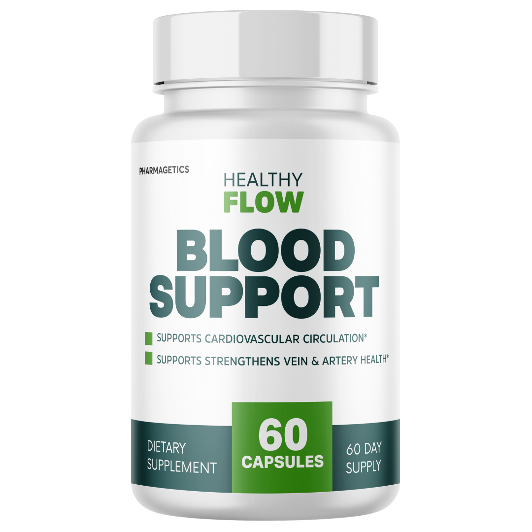 Healthy Flow Capsules, Advanced Blood Support Formula 60 Capsules