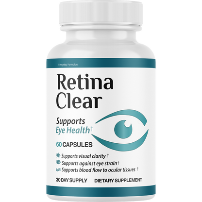 Retina Clear Capsules, RetinaClear Eye Health Support 60 Capsules