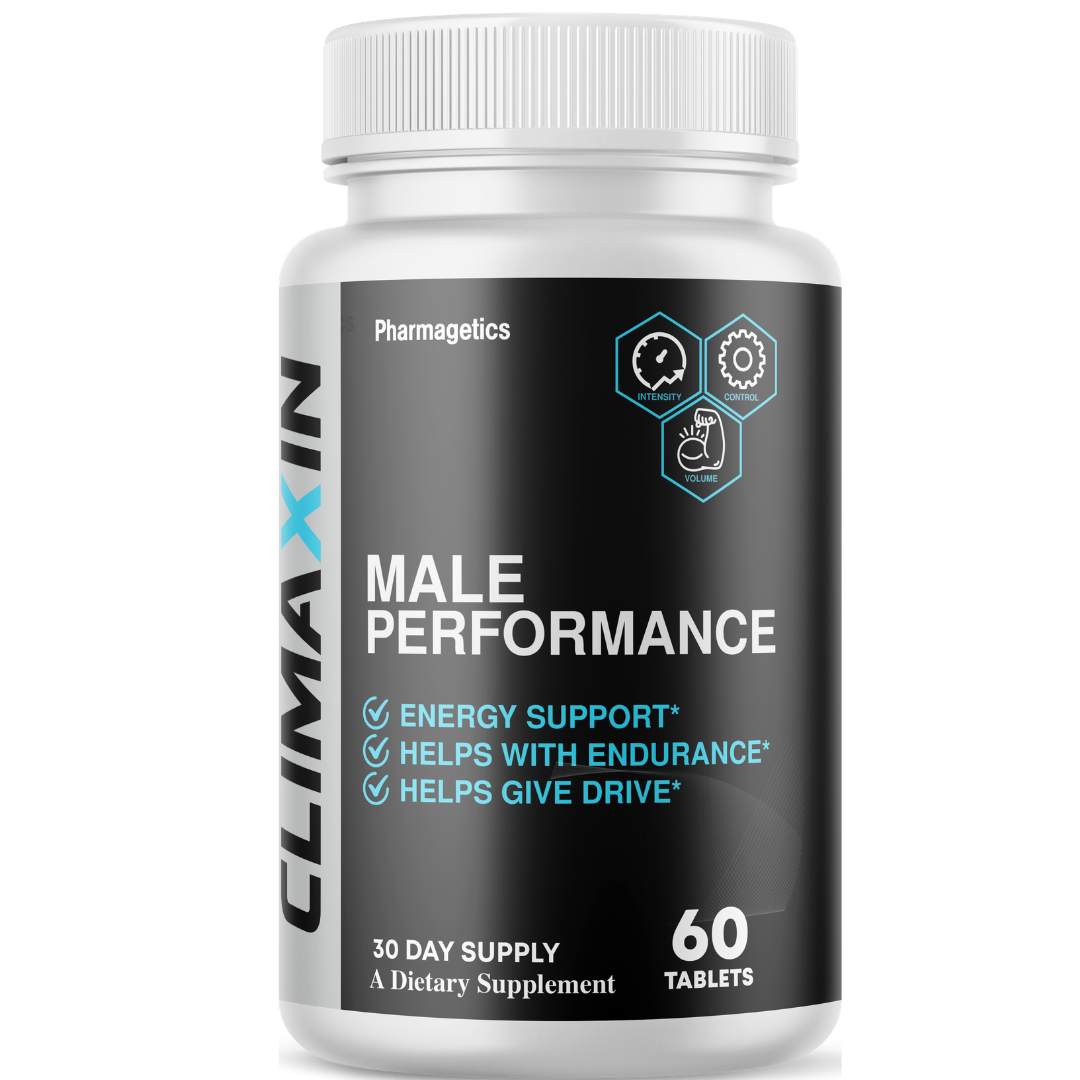 Climaxin Male Performance Support, Energy Support Formula 60 Tablets