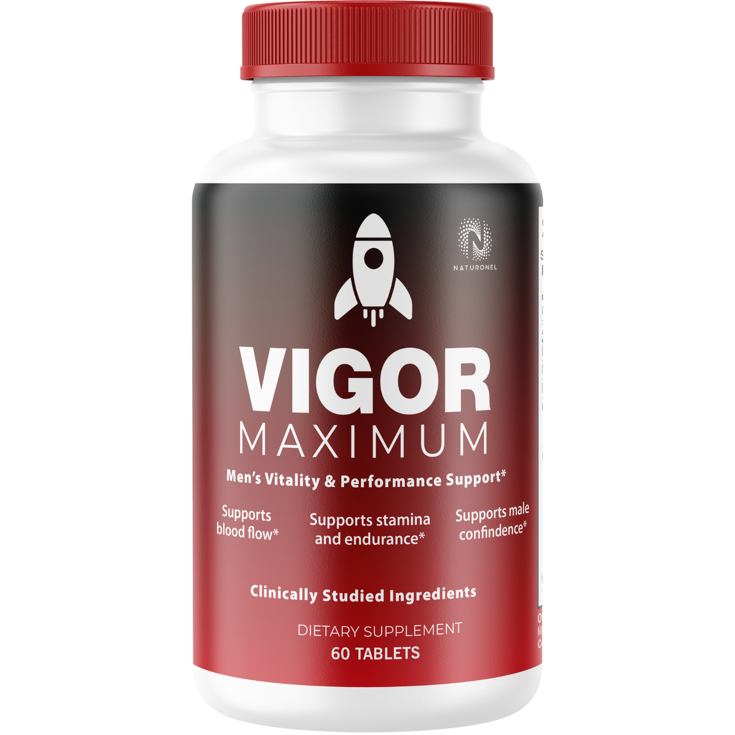 Vigor Maximum Premium Men's Vitality Formula – Clinically Studied Ingredients with Longjack, Maca, L-Arginine & Zinc