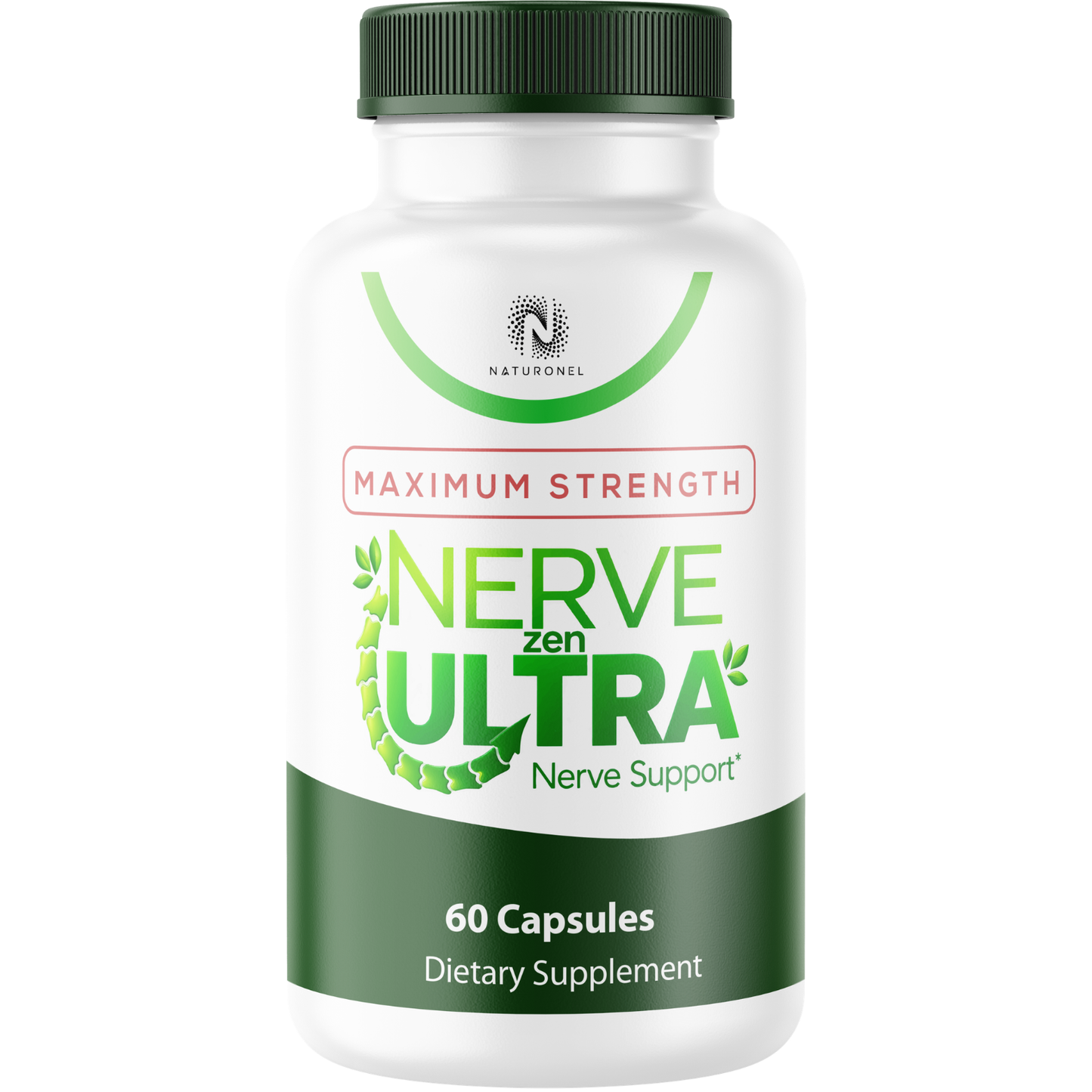 NerveZen Ultra Maximum Strength Nerve Support Supplement – Premium Botanical Formula with Turmeric, Glucosamine Sulfate, Ginger Root, Boswellia, Chondroitin & BioPerine