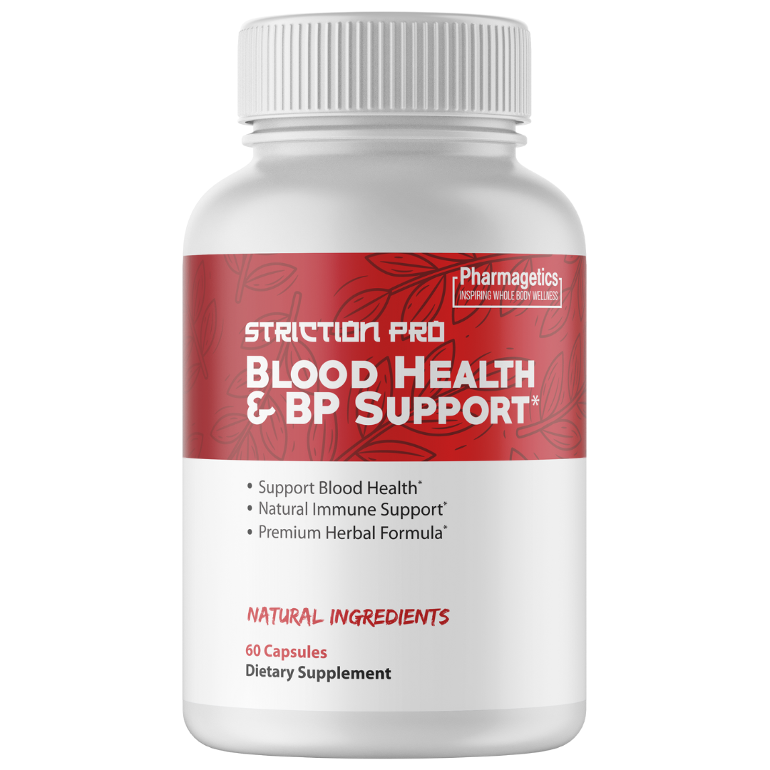 Striction Pro Blood Sugar Health Support Supplement 60 Capsules