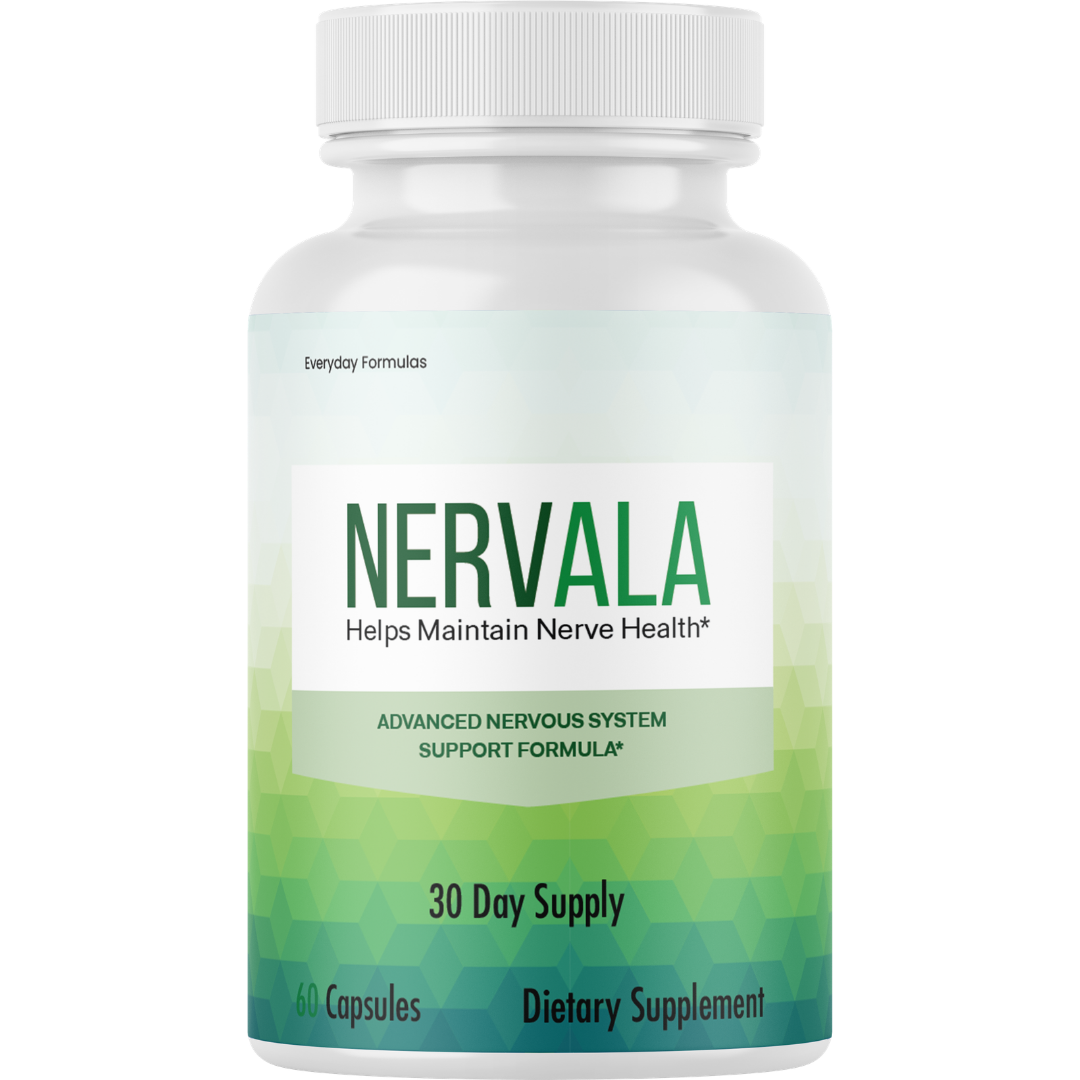 Nervala Nerve Pain Relief Neuropathy Supplement 60 Capsules
