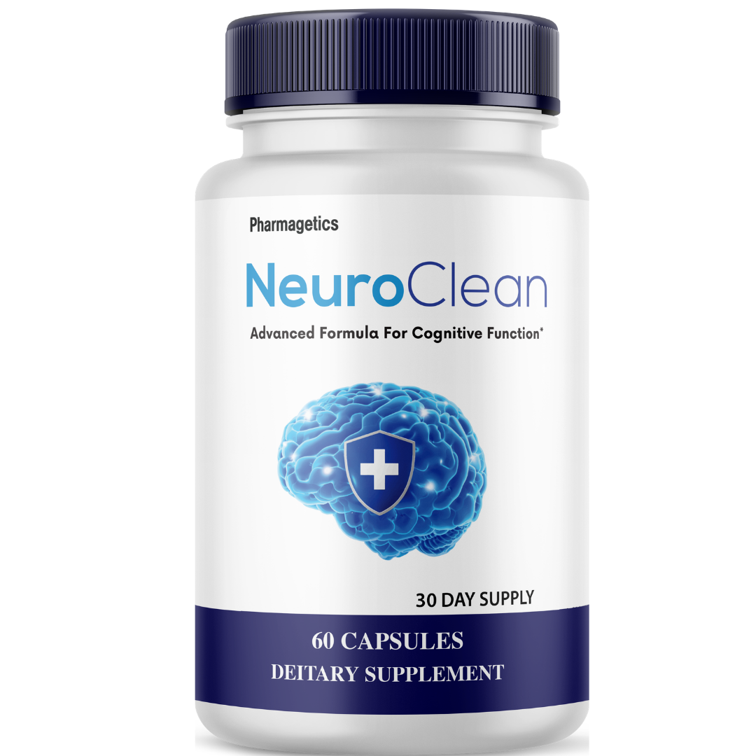 NeuroClean Brain Health Supplement Memory Focus Support 60 Capsules