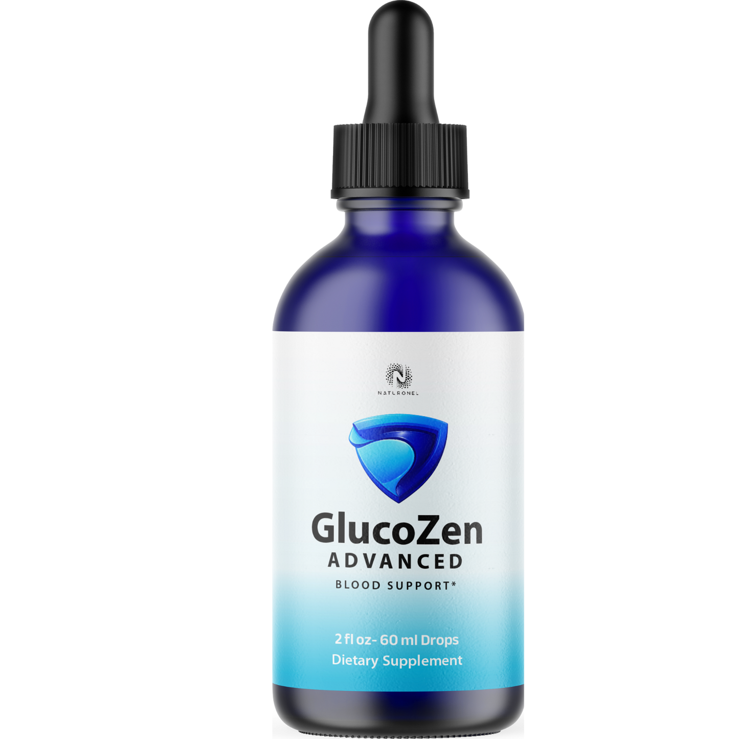 GlucoZen Advanced Blood Support Drops – Liquid Dietary Supplement with L-Arginine HCl, L-Glutamine & L-Tryptophan