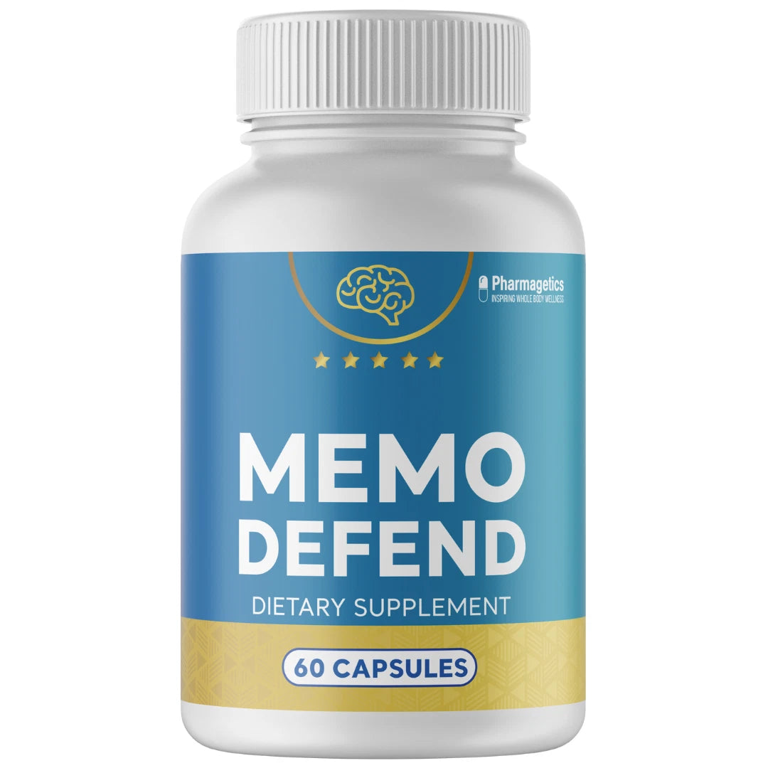 Memo Defend Brain Health Supplement - 60 Capsules