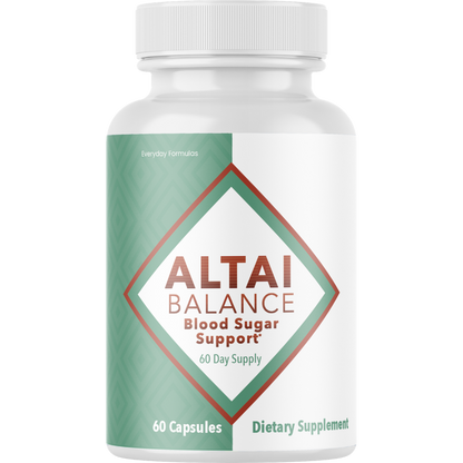 Altai Balance Blood Sugar Support Supplement 60 Capsules
