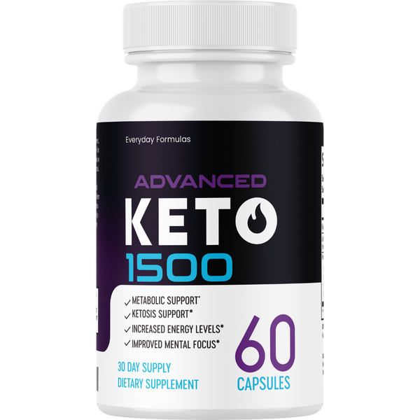 Advanced Keto 1500 Weight Loss Diet Pills 60 Capsules