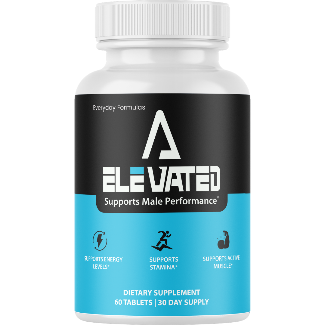 Elevated Male Performance And Stamina Support Supplement 60 Tablets