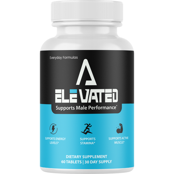 Elevated Male Performance And Stamina Support Supplement 60 Tablets
