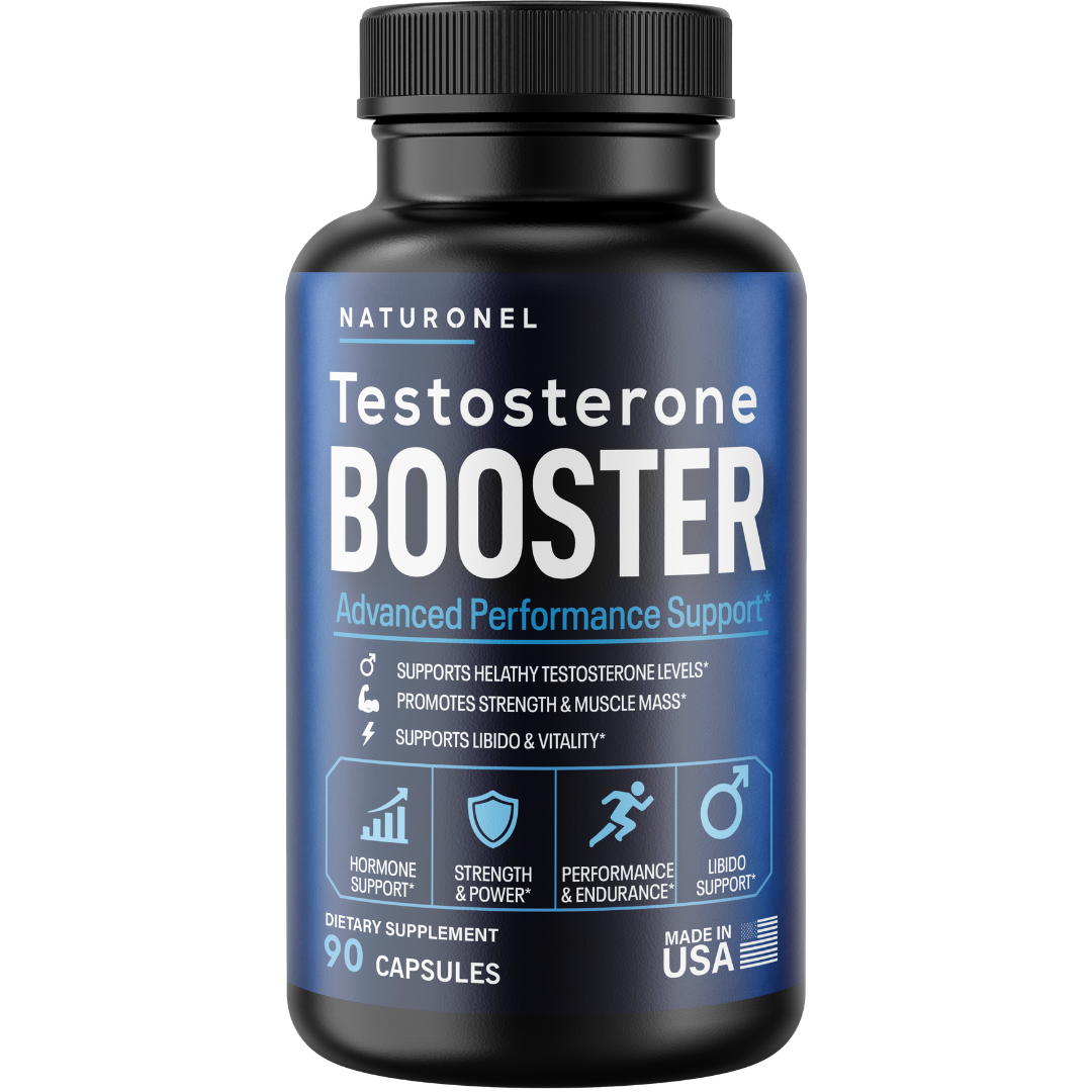 Testosterone Booster for Men - Advanced Performance Formula with Tribulus, Tongkat Ali, Zinc, Magnesium, Epimedium & Saw Palmetto - Supports Healthy Testosterone Levels, Strength, Energy & Vitality