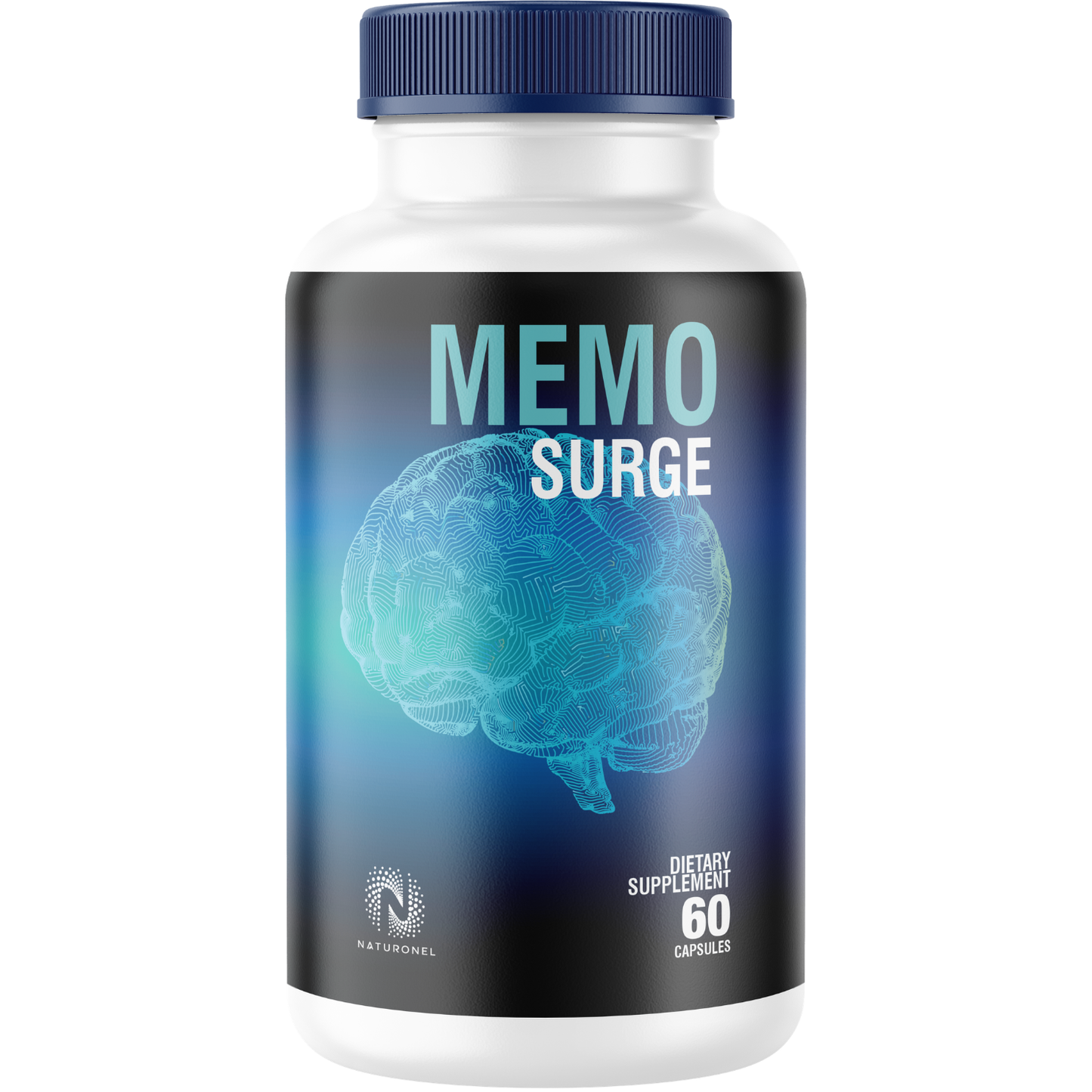 Memo Surge – Advanced Nootropic Brain Supplement for Memory, Focus & Mental Clarity – Cognitive Support Formula with DMAE, Bacopa, Huperzine A, Phosphatidylserine, GABA & Vitamins