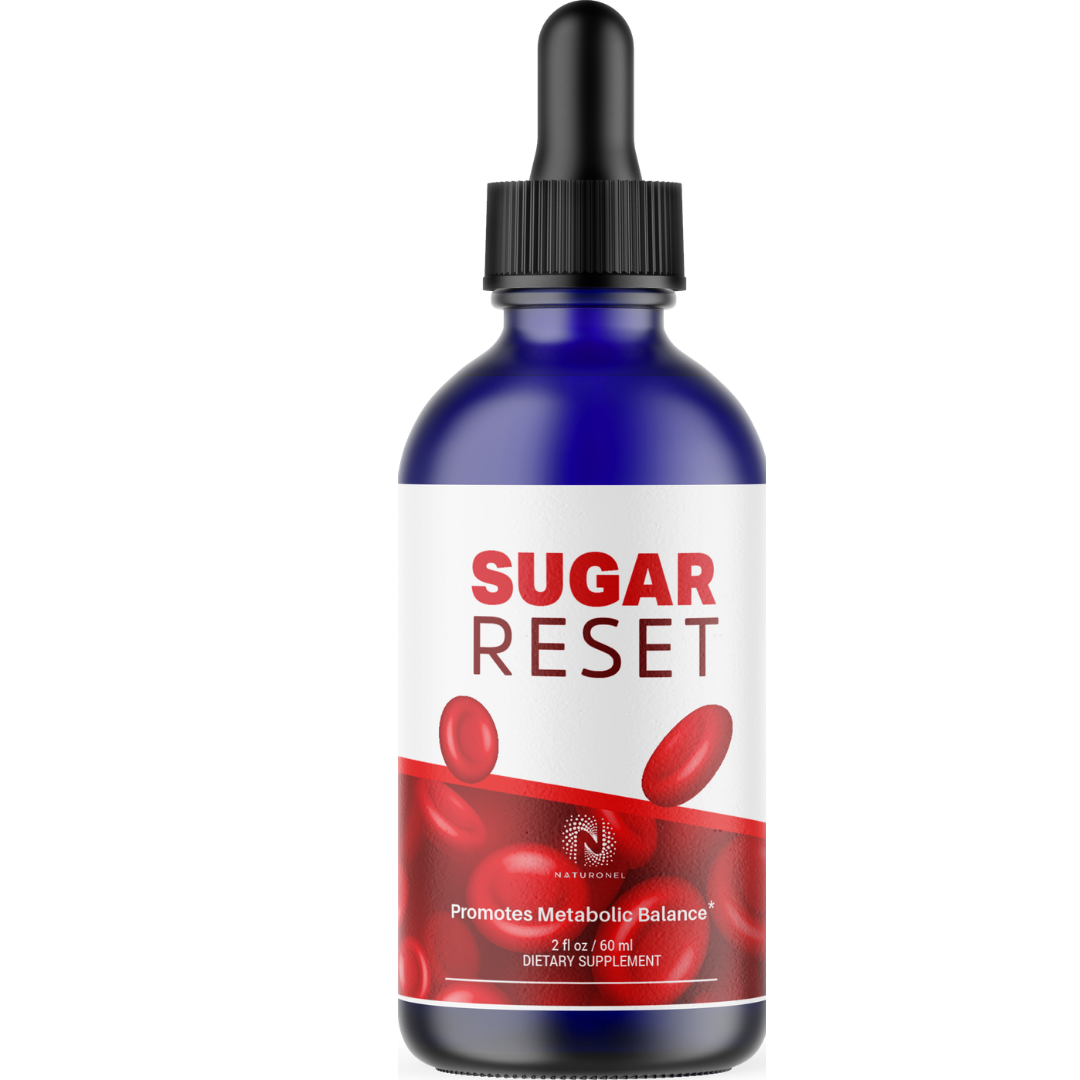 Sugar Reset Liquid Drops – Daily Metabolic Support Formula – L-Arginine, L-Glutamine & L-Tryptophan – Natural Lemon Flavor