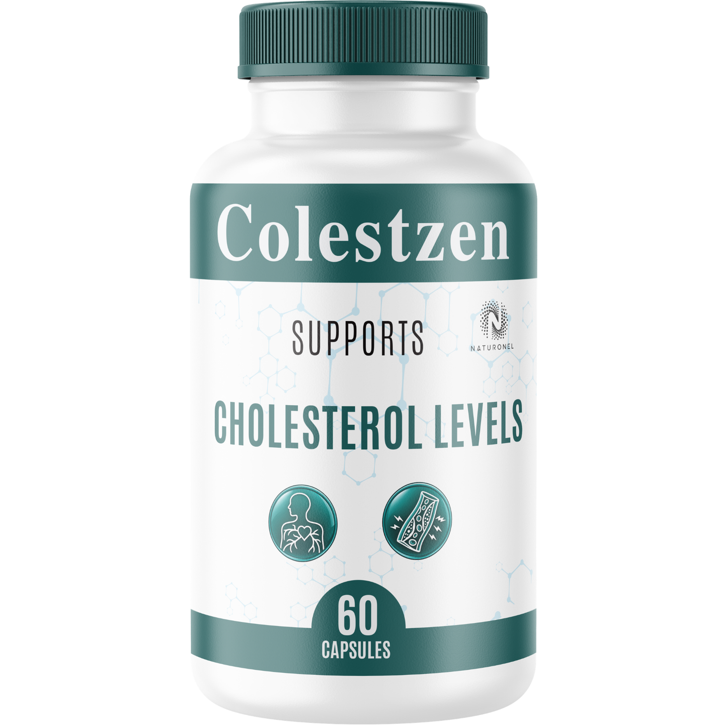 Colestzen Cholesterol Support Supplement – Advanced Heart Health Formula with Vitamins, Minerals & Botanical Extracts – Daily Cardiovascular Wellness