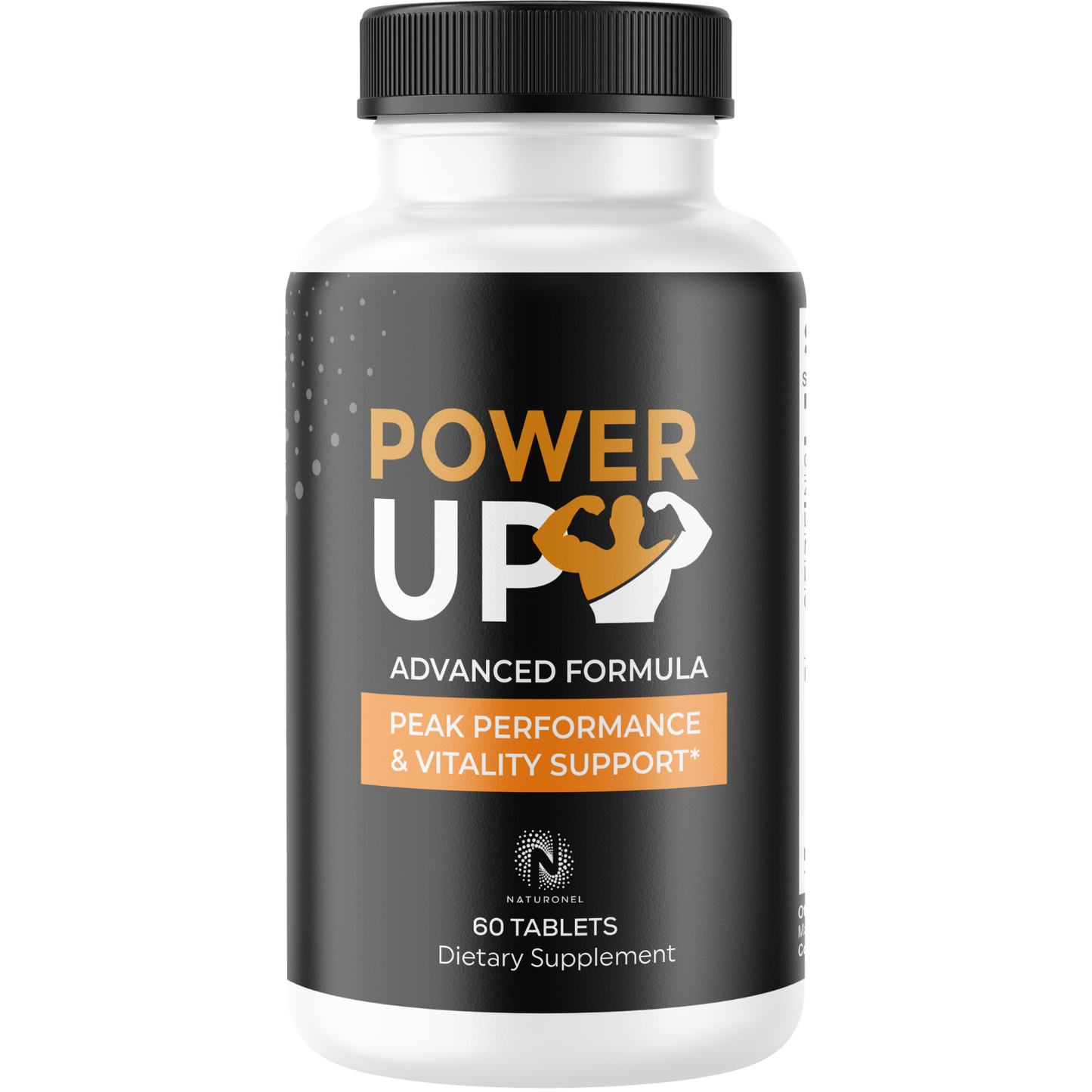 Power Up Supplement for Men – Advanced Men's Wellness Formula with Longjack, Maca Root, L-Arginine, Ginseng & Zinc – Daily Vitality Support