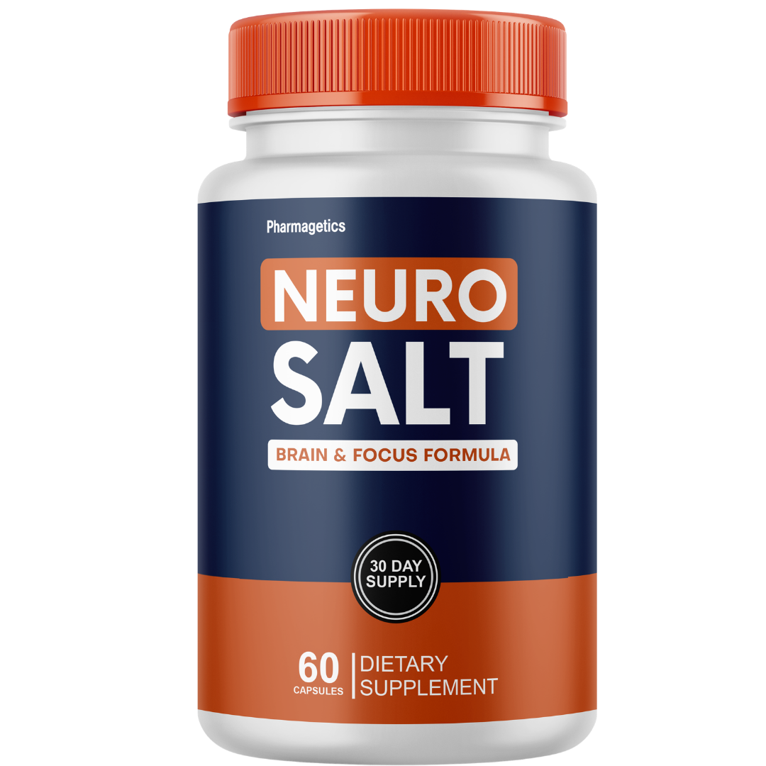 Neuro Salt Brain Focus Supplement Memory Energy Cognitive Support 60 Capsules