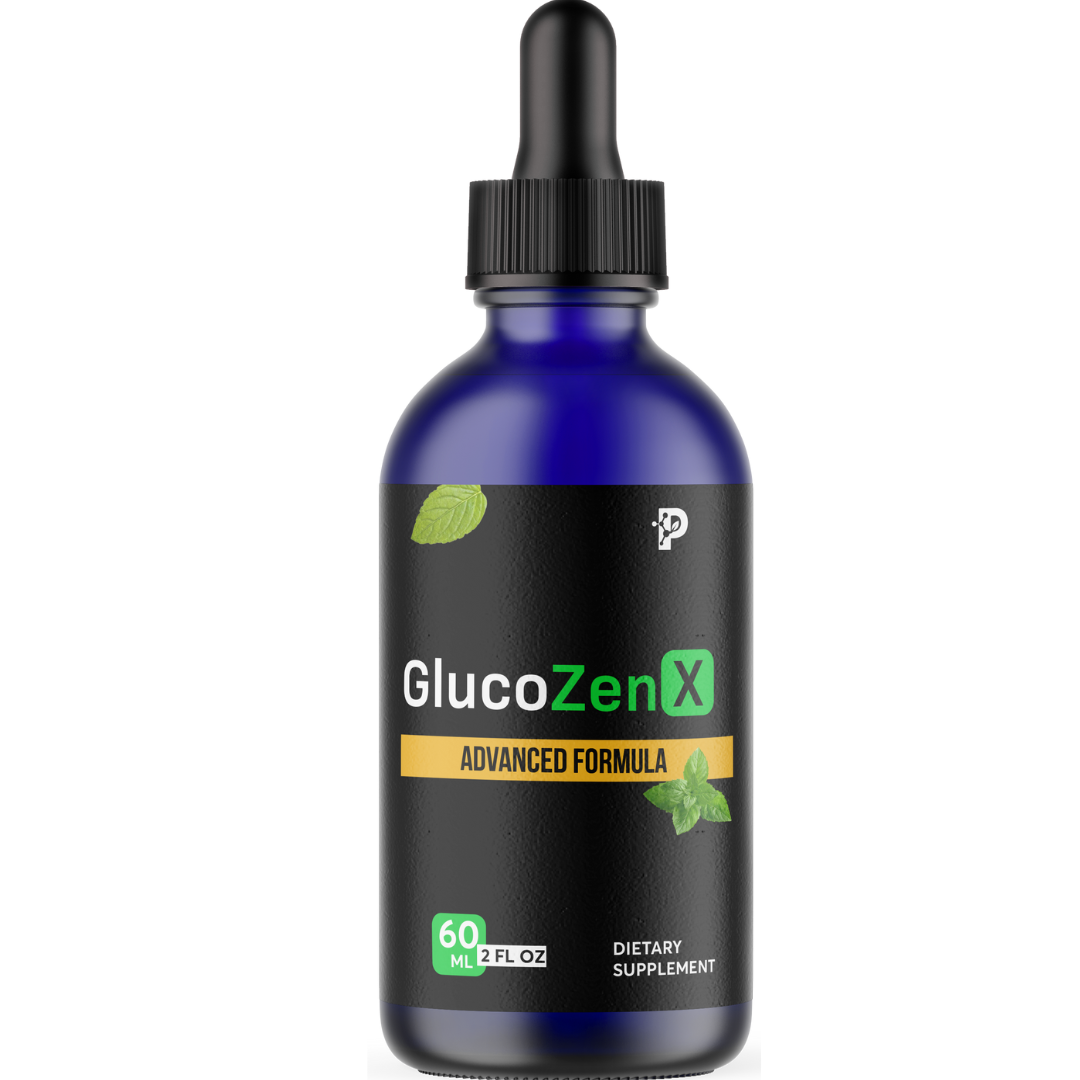 GlucoZen Drops, Support Healthy Blood Levels Formula 60ML