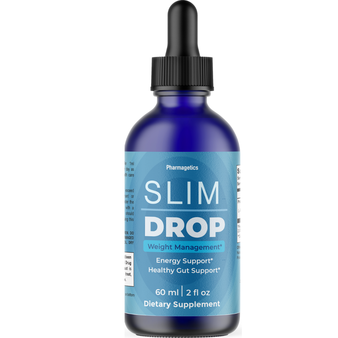 Slim Drop Energy & Gut Health Support, Weight Loss Supplement 60ML