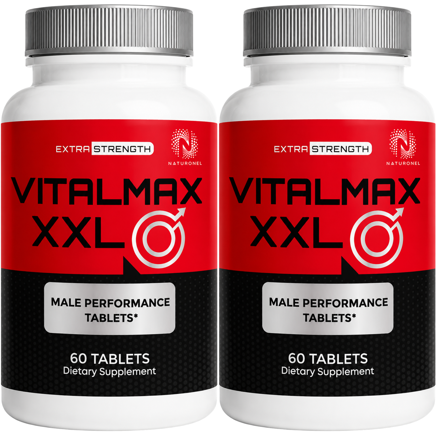 VitalMax XXL Male Performance Supplement for Men – Daily Men's Vitality Formula - 2 Bottle