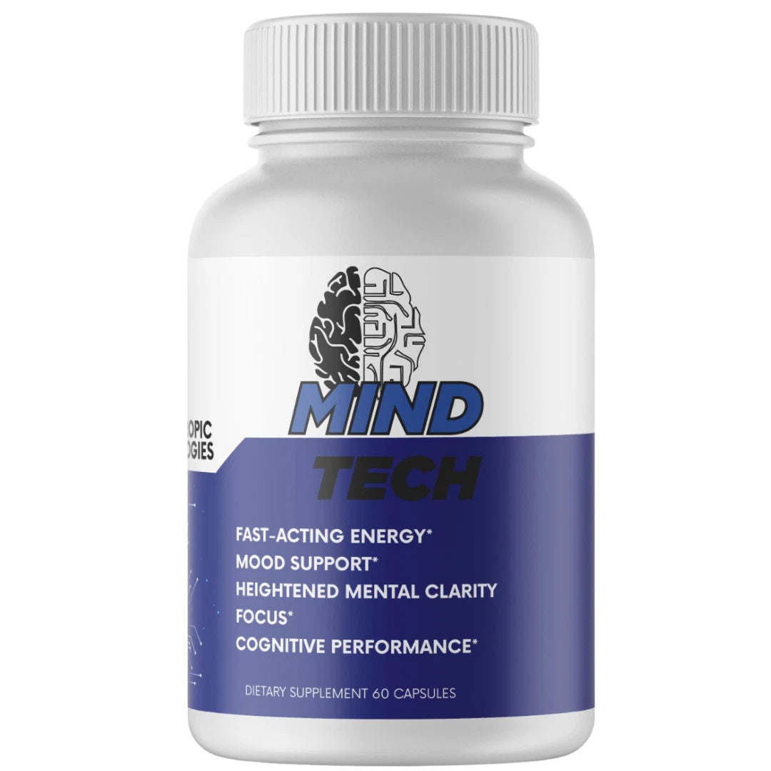 Mind Tech Brain Health Support, Mental Clarity Formula 60 Capsules