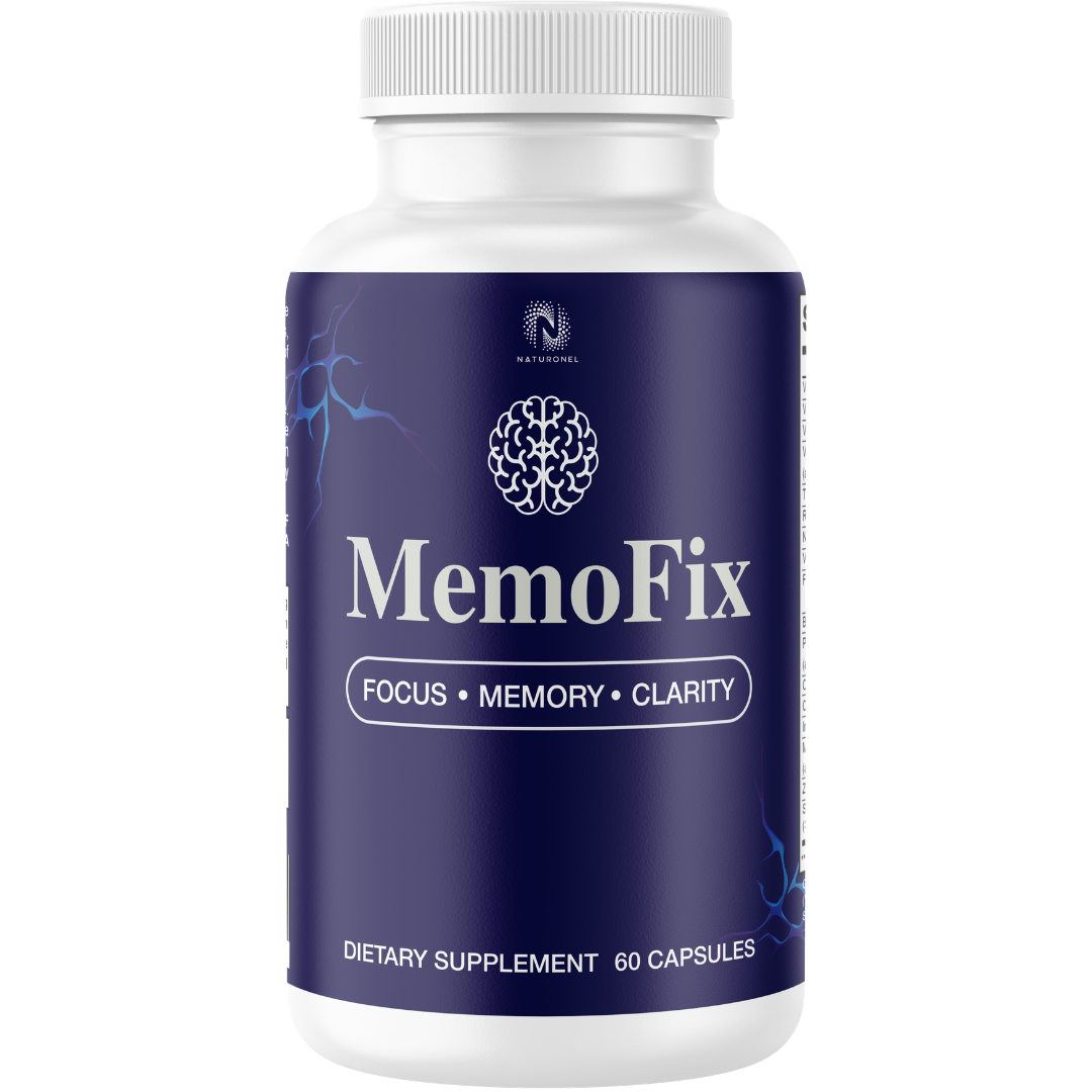 MemoFix Brain & Memory Support – Cognitive, Focus, Concentration & Mental Clarity Formula
