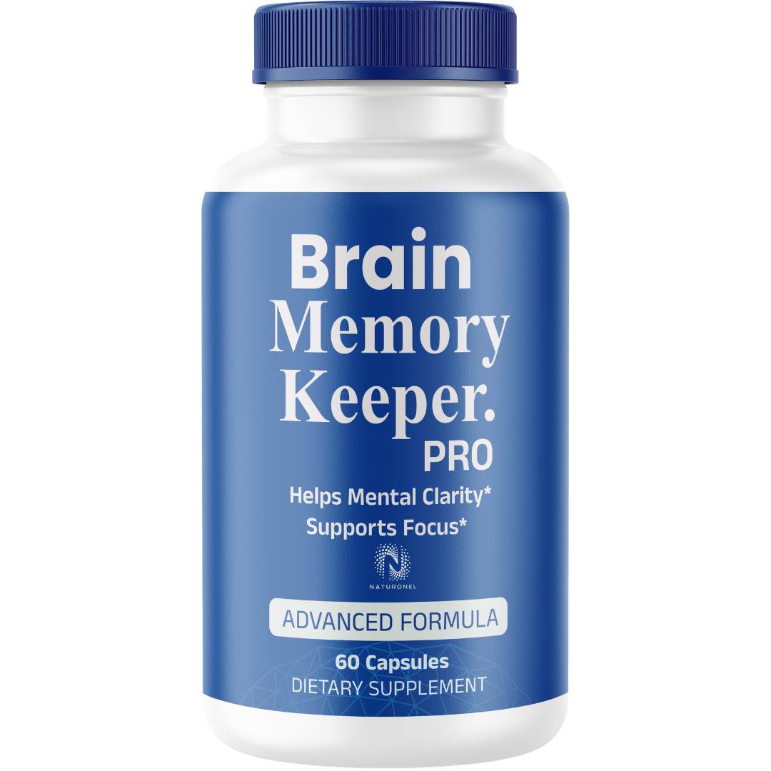 Brain Memory Keeper Pro – Advanced Cognitive & Memory Support – Mental Clarity and Focus Formula with Bacopa, Choline & DMAE