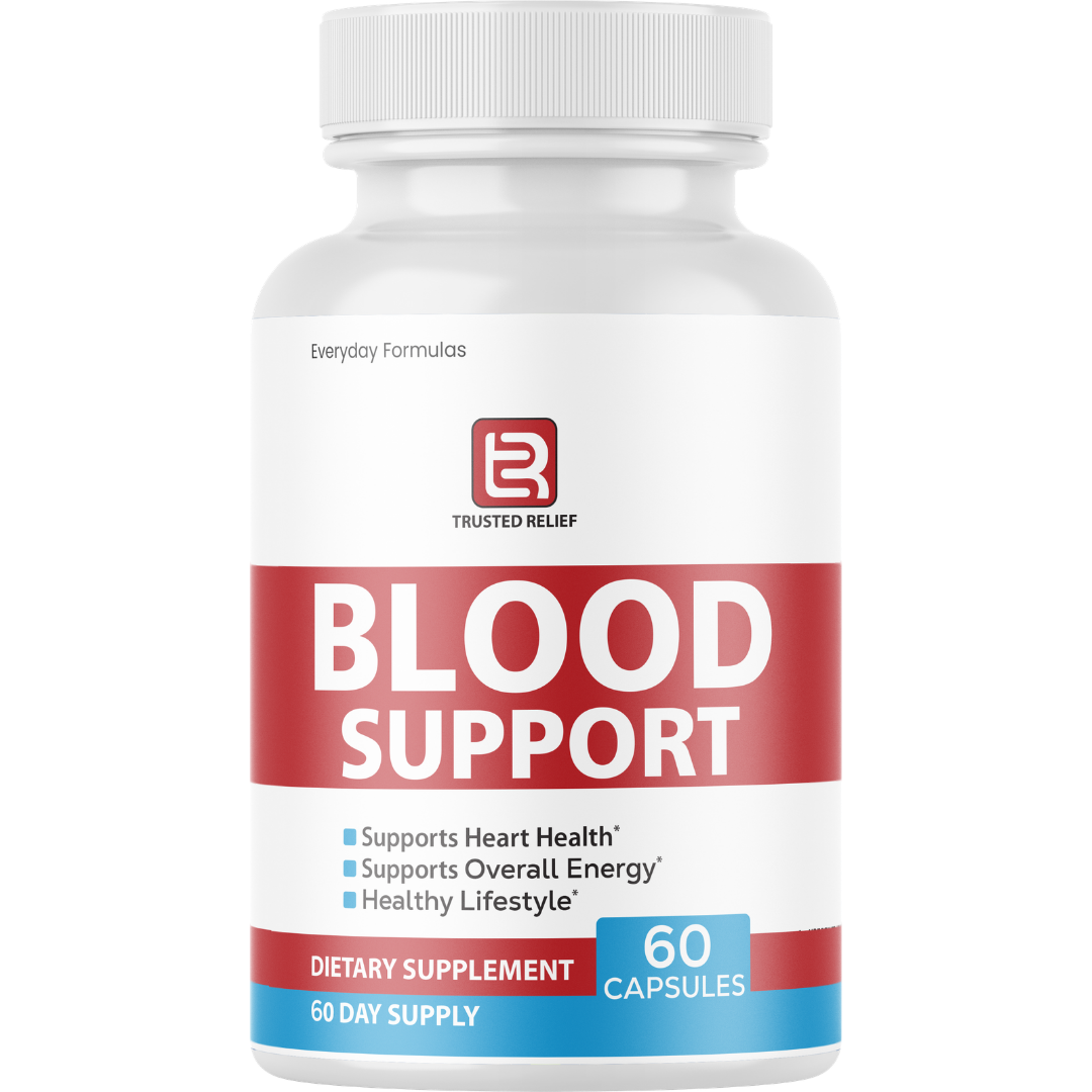 Trusted Relief Blood Support for Managing Sugar & Pressure Levels 60 Capsules