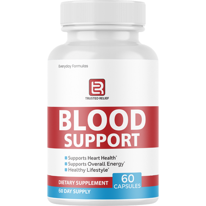 Trusted Relief Blood Support for Managing Sugar & Pressure Levels 60 Capsules