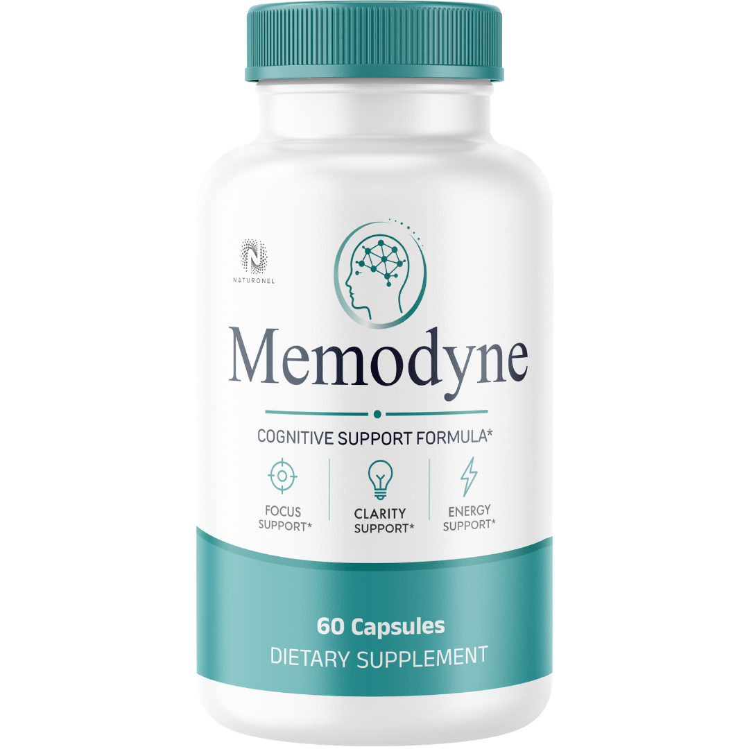 Memodyne Memory & Brain Health Supplement – Advanced Nootropic Formula with DMAE, Bacopa, Huperzine A & Essential B Vitamins – Supports Focus, Clarity & Cognitive Function