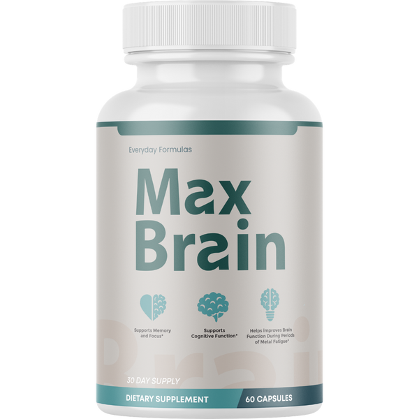 Max Brain, Brain Health Support Supplement 60 Capsules