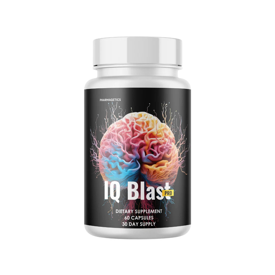 IQ Blast Pro Focus Brain Health Supplement Nootropic Formula 60 Capsules