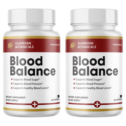 Guardian Botanicals Blood Balance Supplement, Healthy Blood Formula 60 Capsules