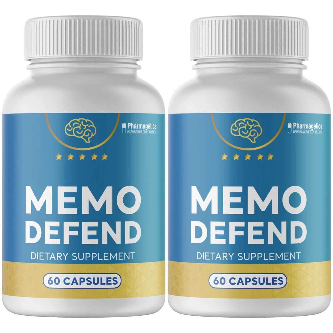 Memo Defend Brain Health Supplement - 60 Capsules