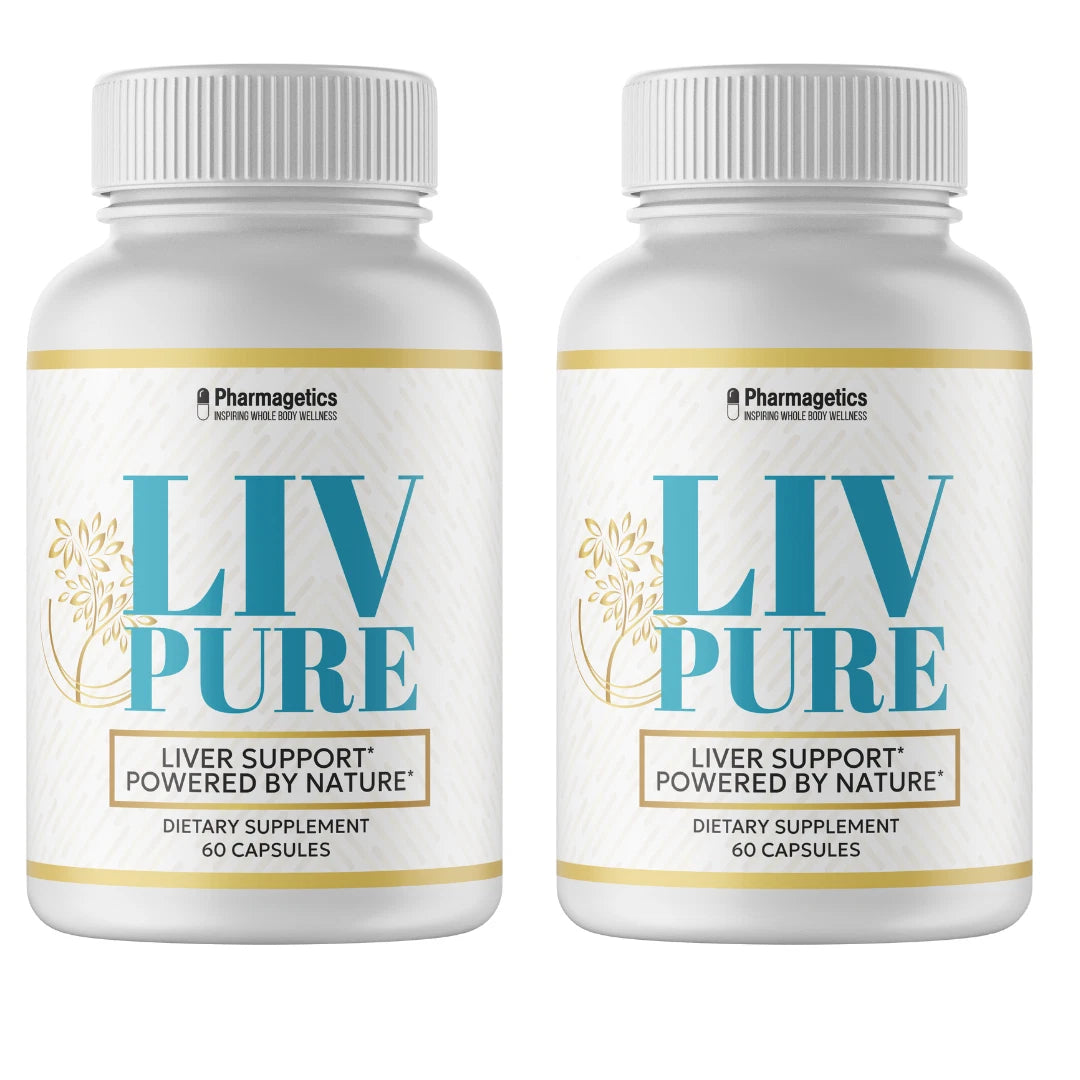Liv Pure Capsules For Liver Detox and Health Support - 60 Capsules