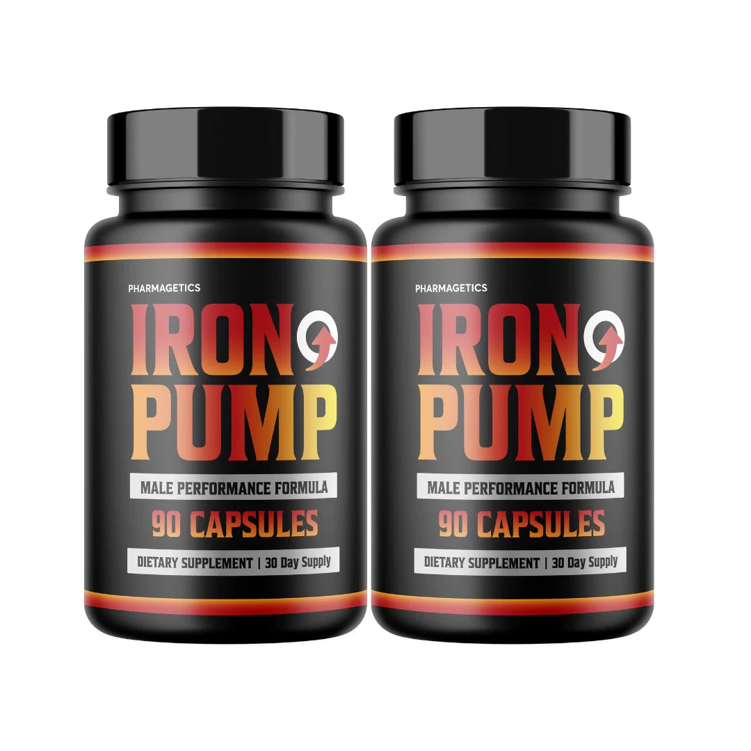 Iron Pump Male Performance Formula - 90 Capsules
