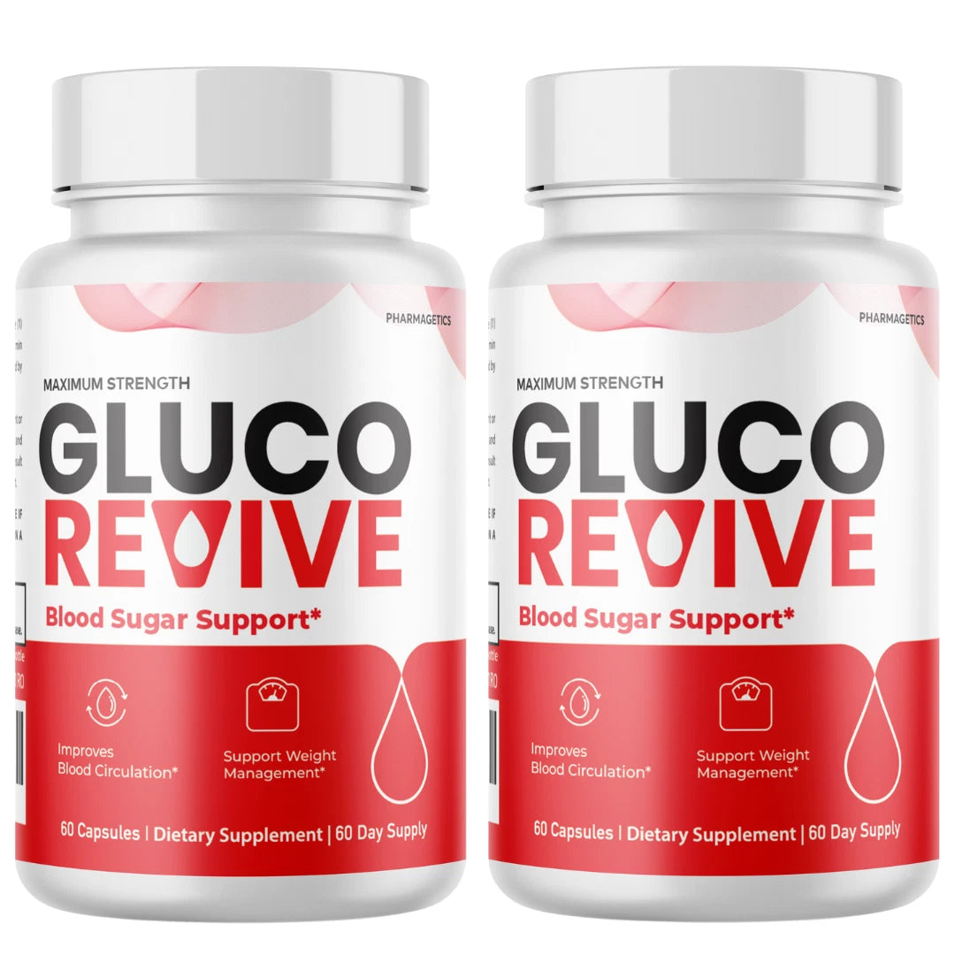 Gluco Revive Blood Sugar Health Support - 60 Capsules