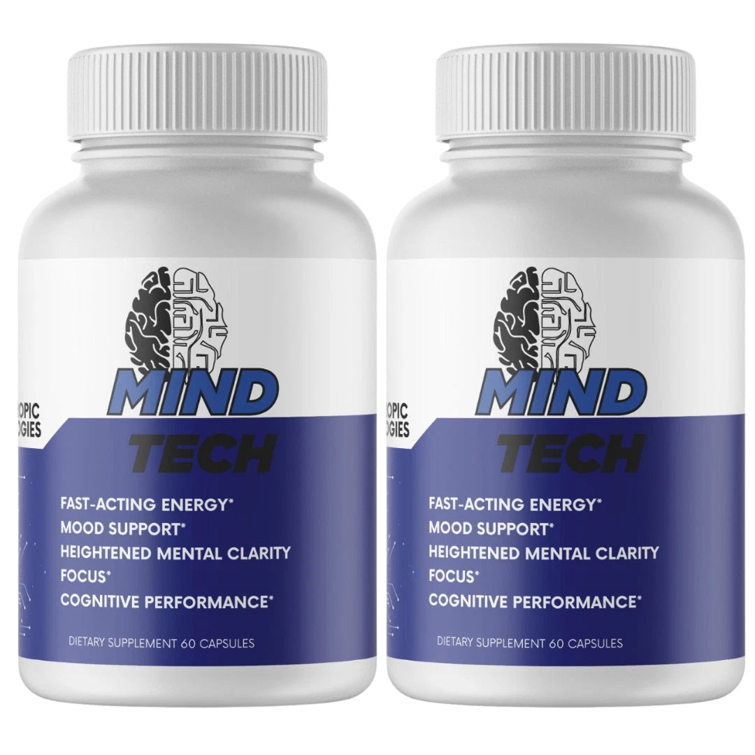 Mind Tech Brain Health Support, Mental Clarity Formula 60 Capsules