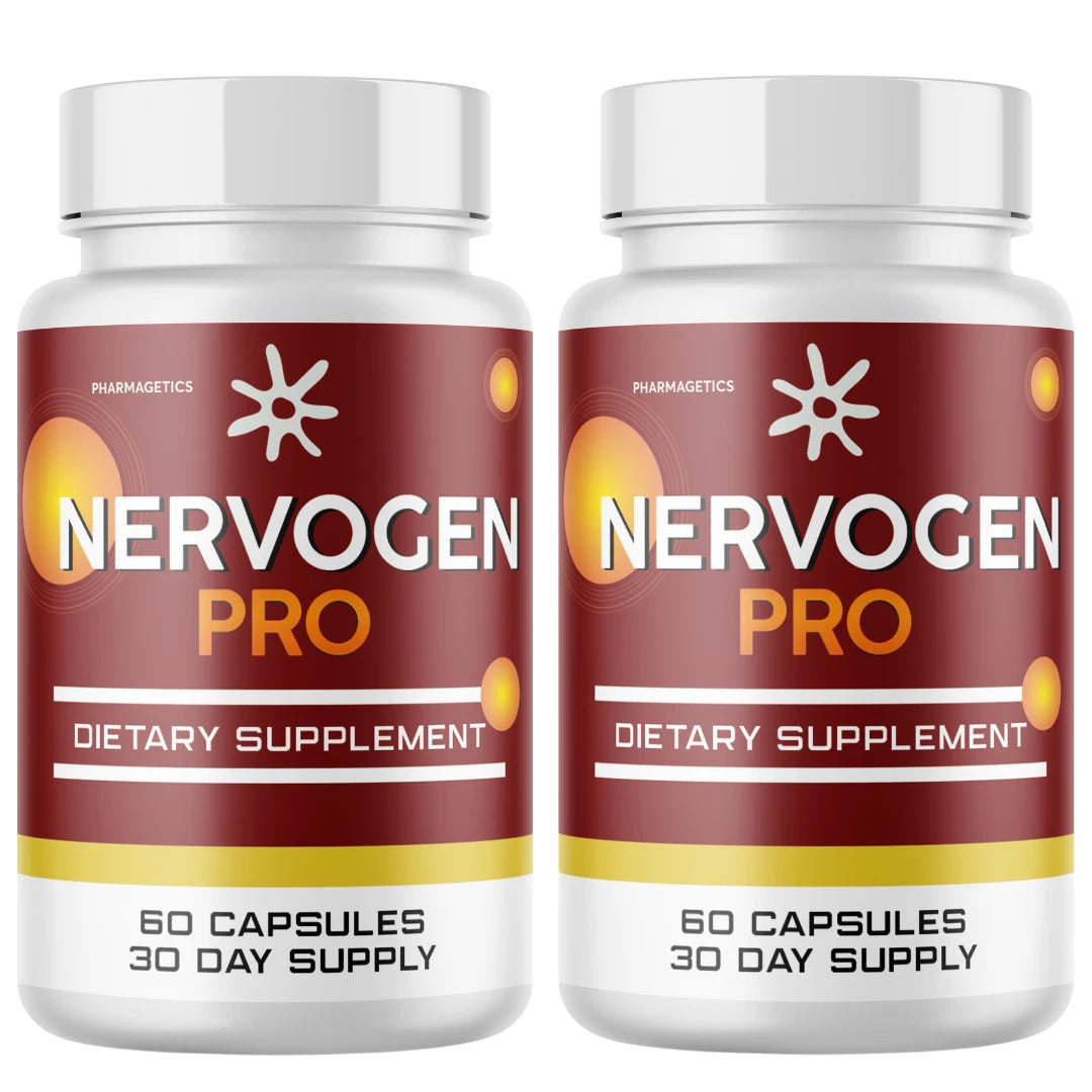 Nervogen Pro Pills Formulated Nerve Pain Relief Supplement 60 Capsules