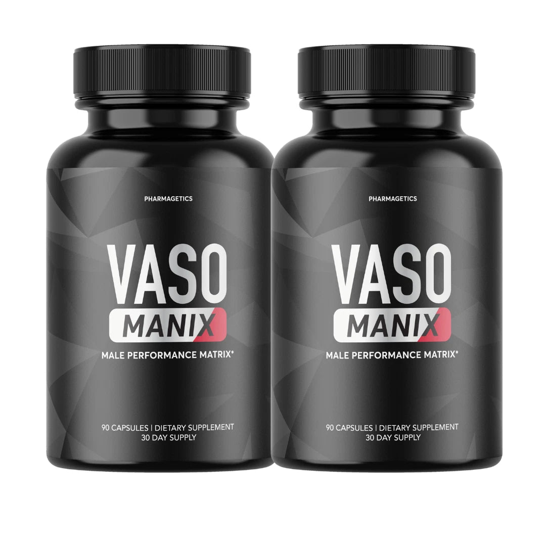 Vaso Manix Male Performance Supplement, Stamina Support 90 Capsules