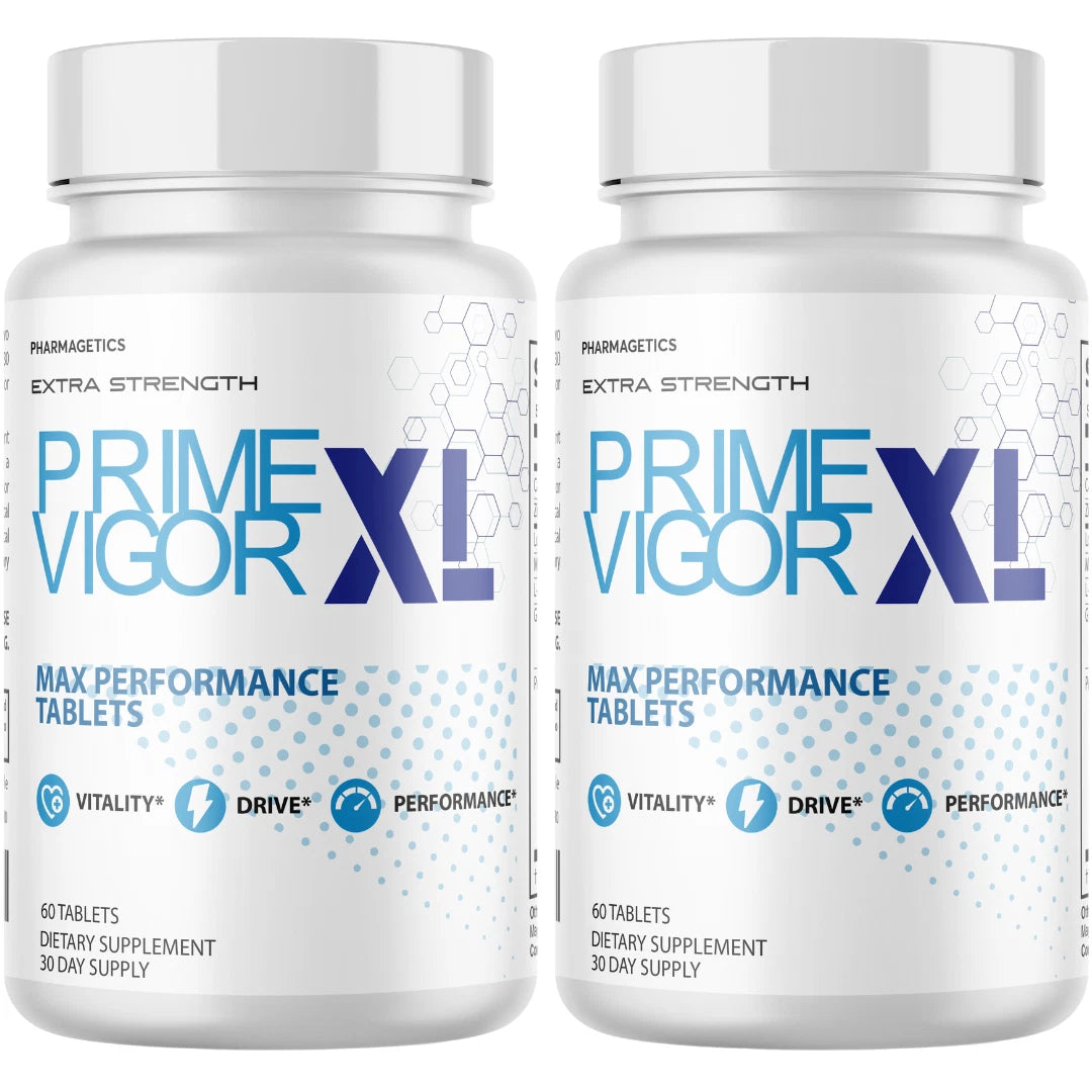 Prime Vigor XL Max Male Performance Supplement - 60 Tablets