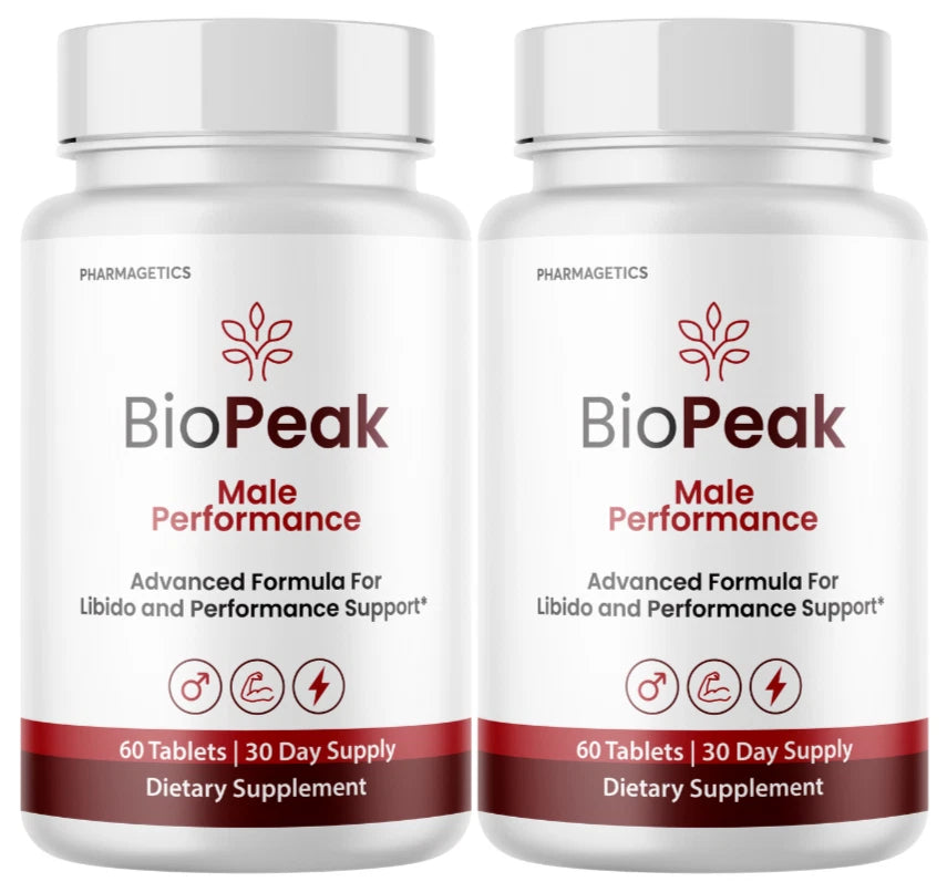 BioPeak Male Performance Supplement, Energy Support 60 Tablets