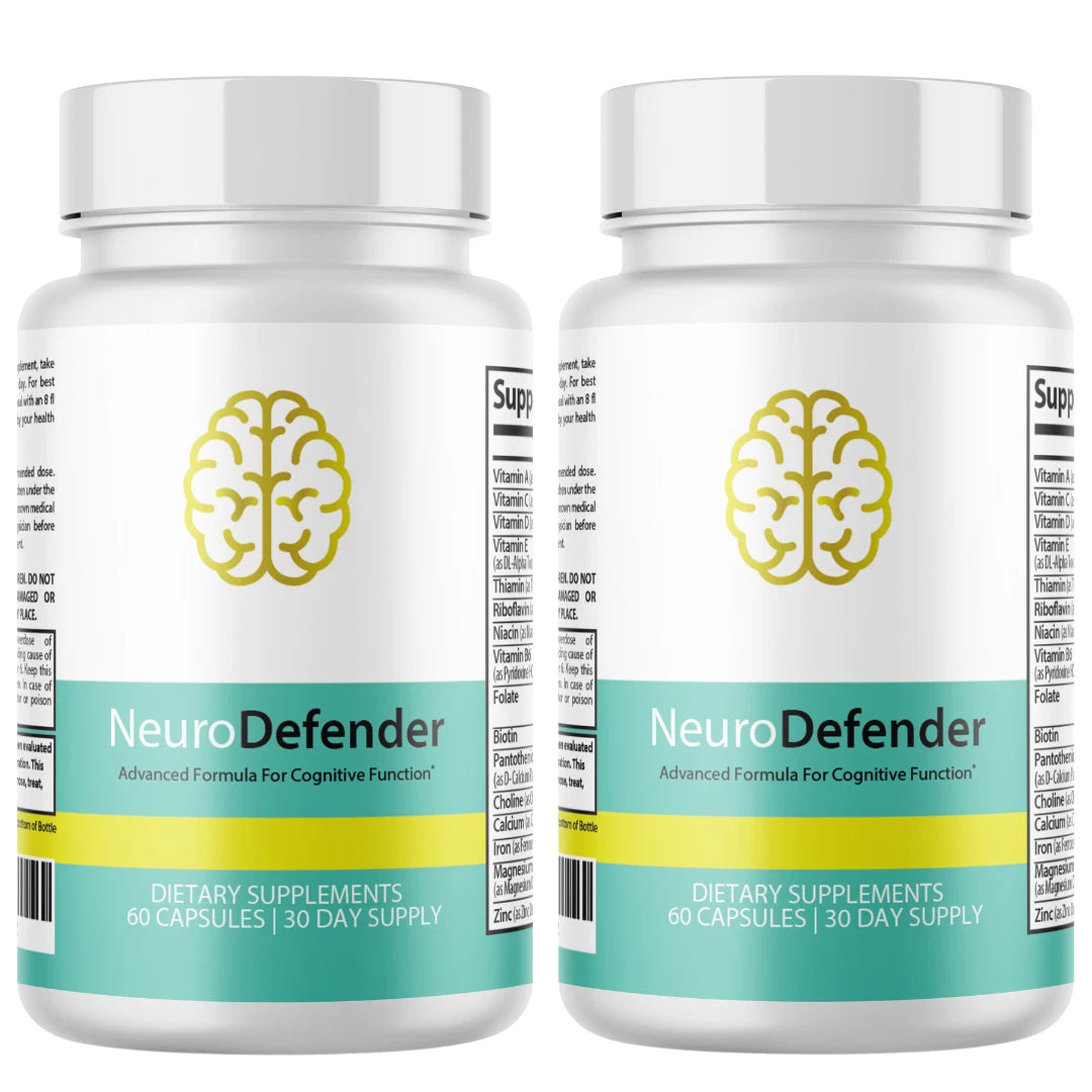 Neuro Defender Cognitive Health Formula for Enhanced Memory & Brain Support 60 Capsules