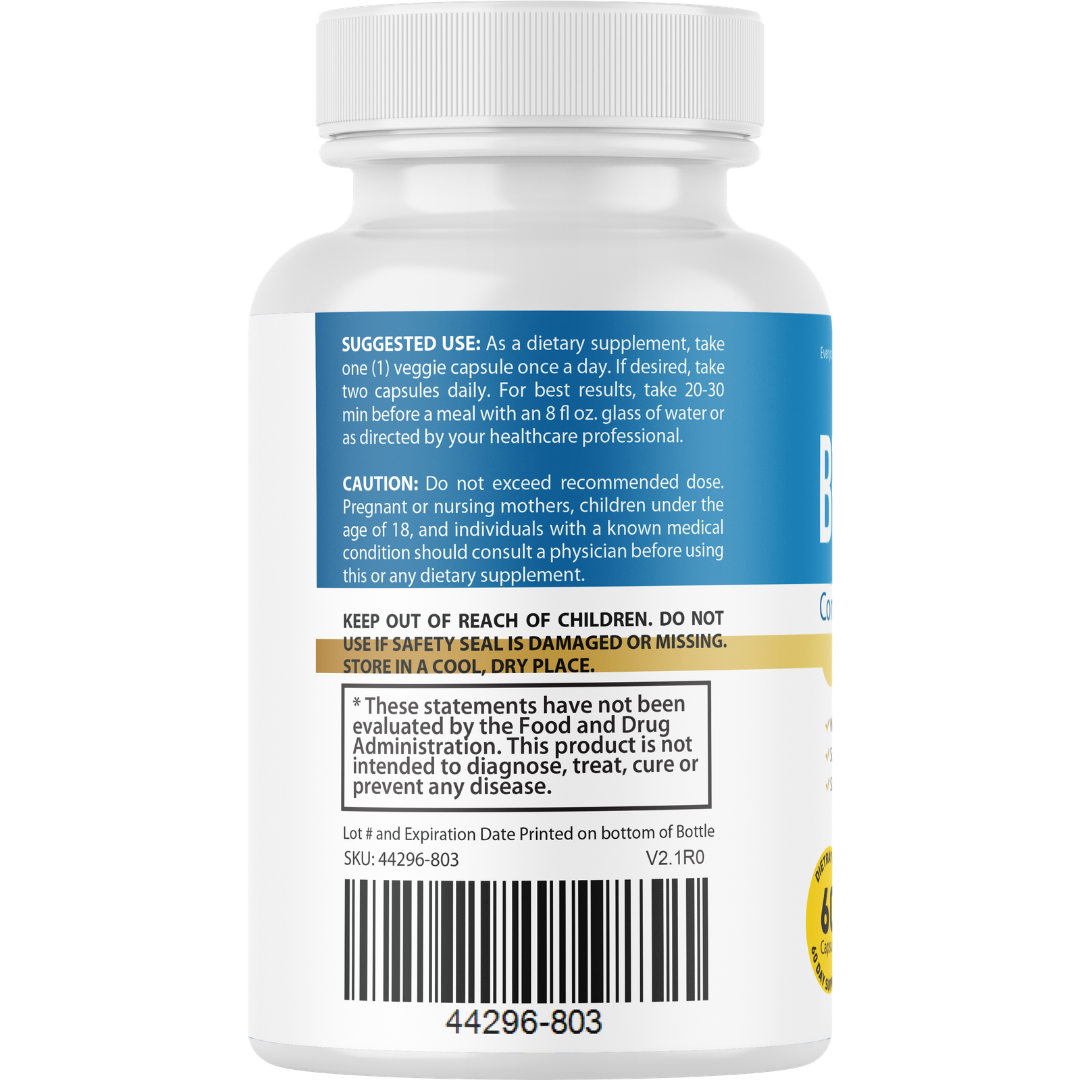 Berbacil Healthy Blood Circulation Support 60 Capsules