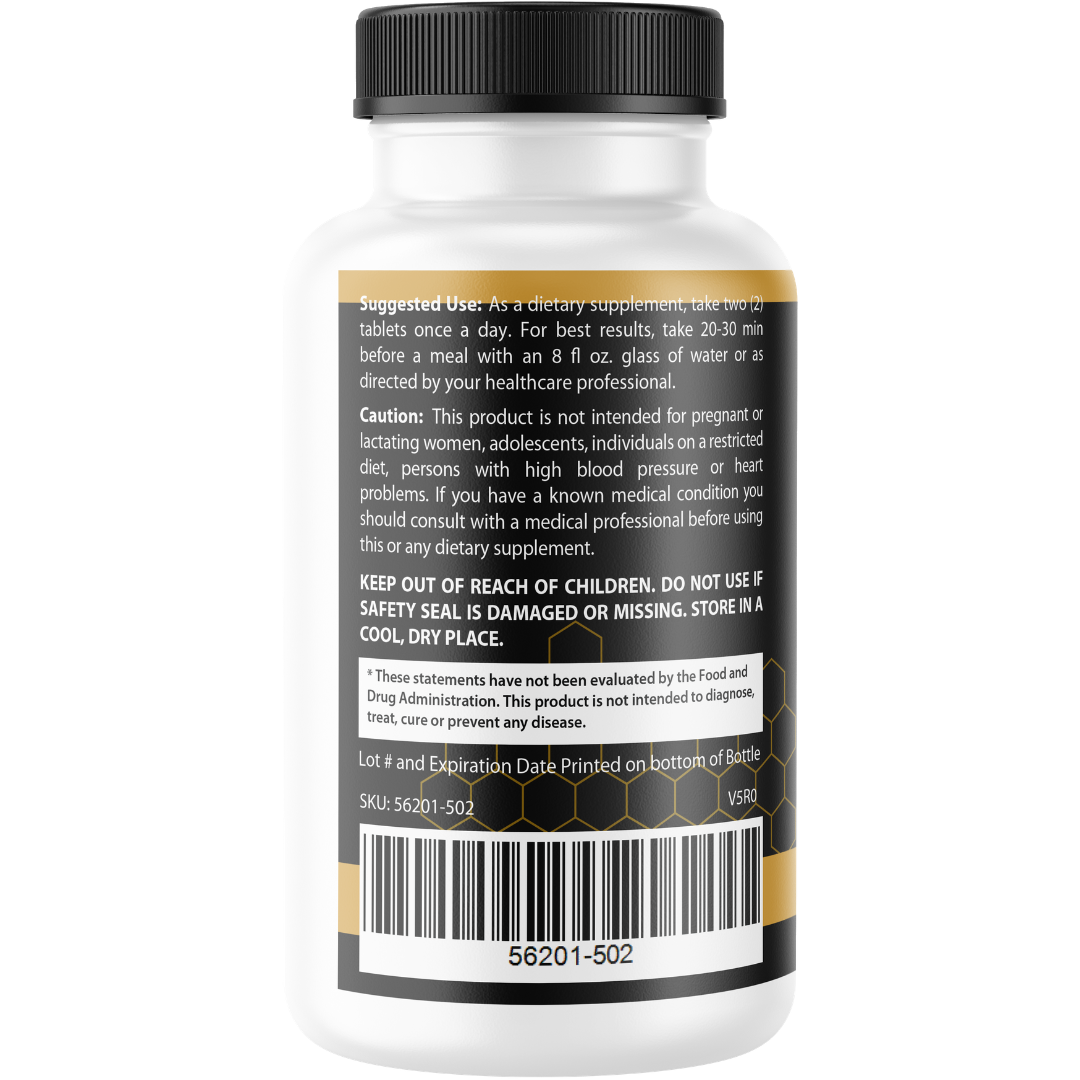 Honey Peak Gelatin for Men (5 Pack)– Premium Daily Vitality Formula with Longjack, Maca Root, L-Arginine, Tribulus, Ginseng & Boron – Energy, Endurance & Performance Support