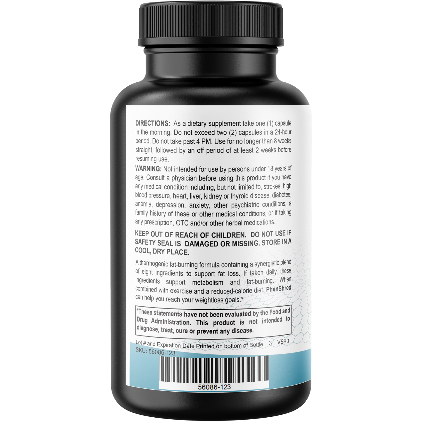PhenShred (12 Pack) Phenylethylamine HCl Capsules with Caffeine, Green Tea, L-Carnitine & Glucomannan Energy & Metabolism Support Supplement